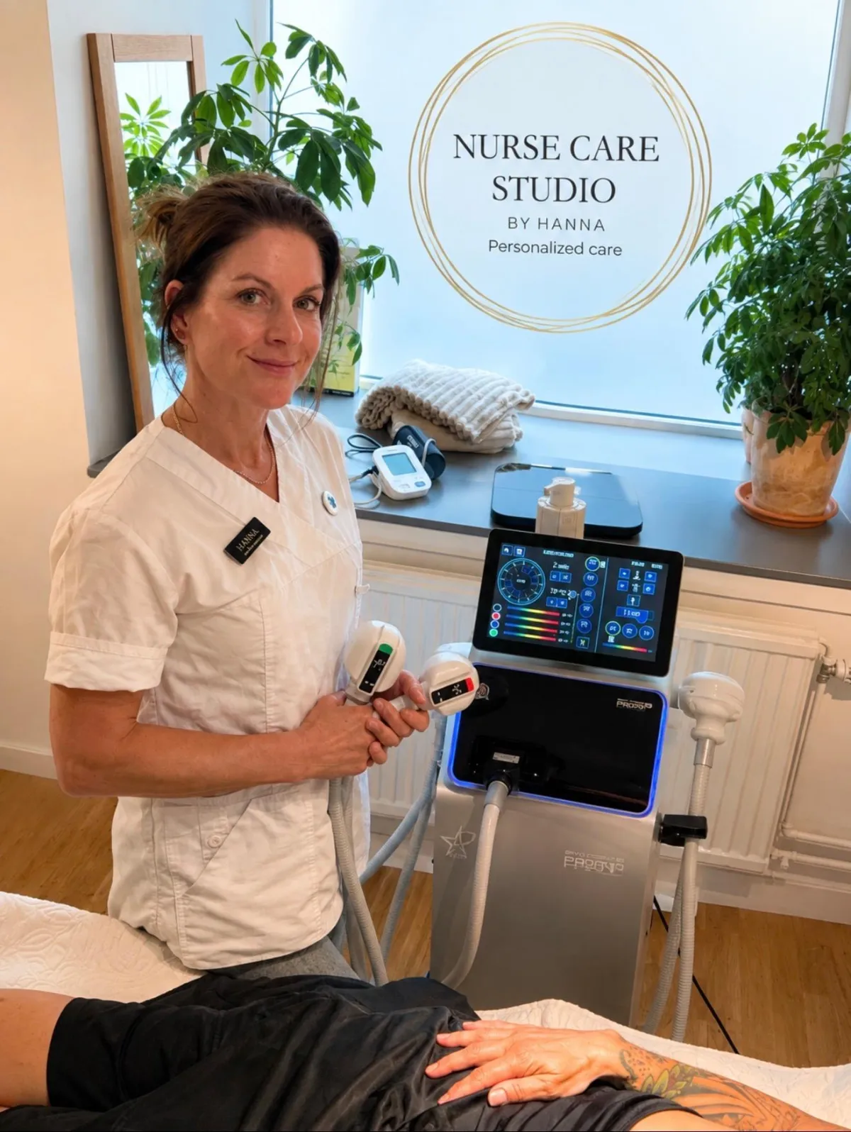 Cryo T-Shock fettfrysning hos Nurse Care Studio i Göteborg